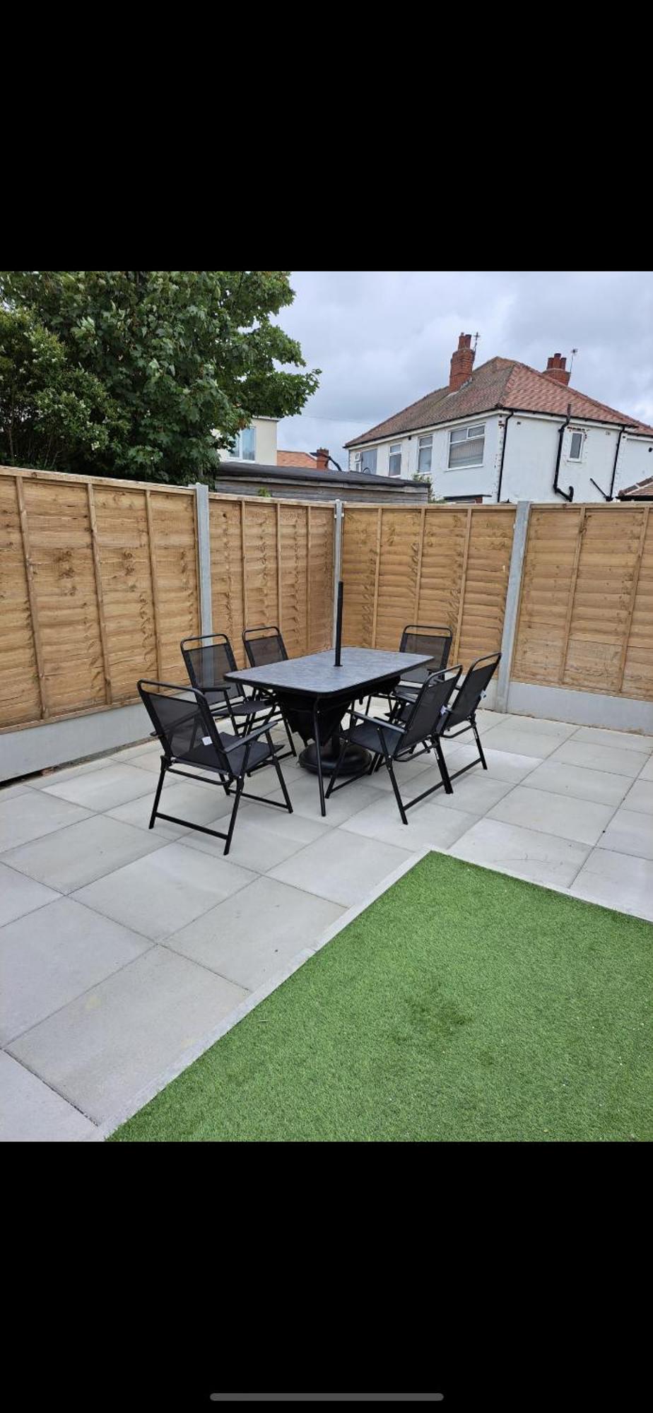 Wave Stays - Ground Floor Apartment - Outside Seating Area Cleveleys Buitenkant foto
